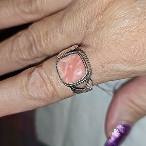 New Sterling Silver Rhodacrosite Ring 💍